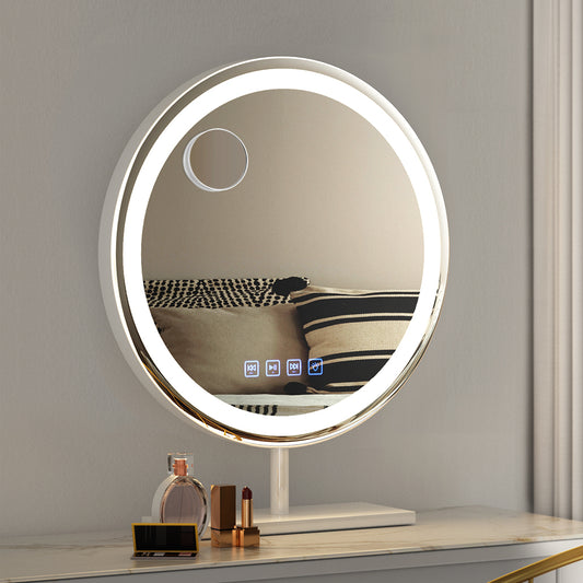 Embellir Makeup Mirror 40x40cm Hollywood Vanity with LED Light Tabletop