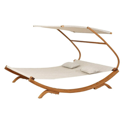 San Juan Outdoor Sunbed with Adjustable Canopy
